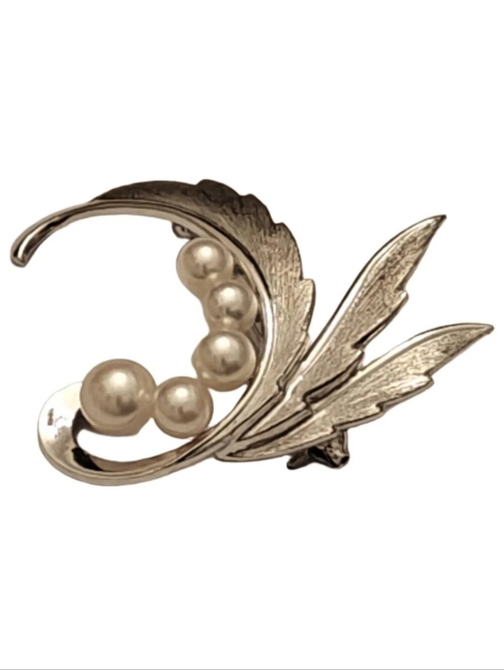 Authentic Mikimoto Akoya Pearls Brooch - Picture 3 of 7
